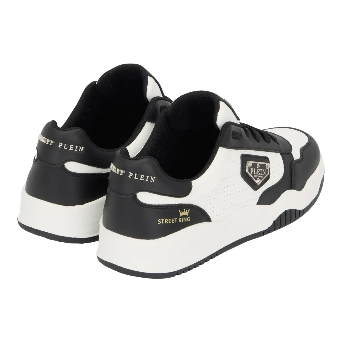 Zweifarbige Low-Top-Mode-Sneakers