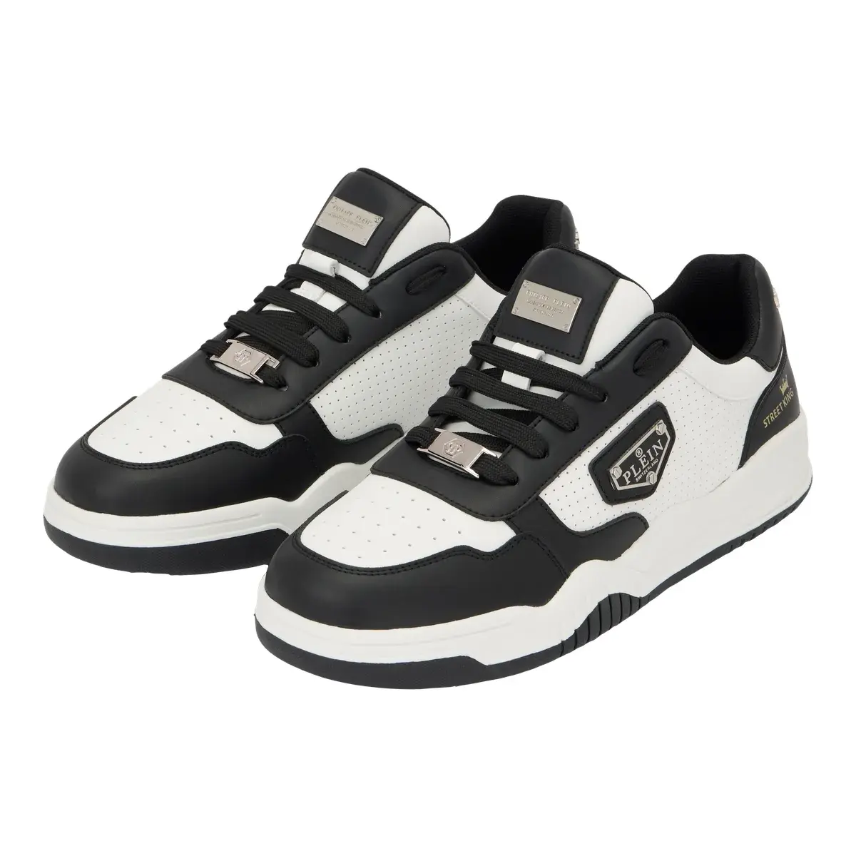 Zweifarbige Low-Top-Mode-Sneakers
