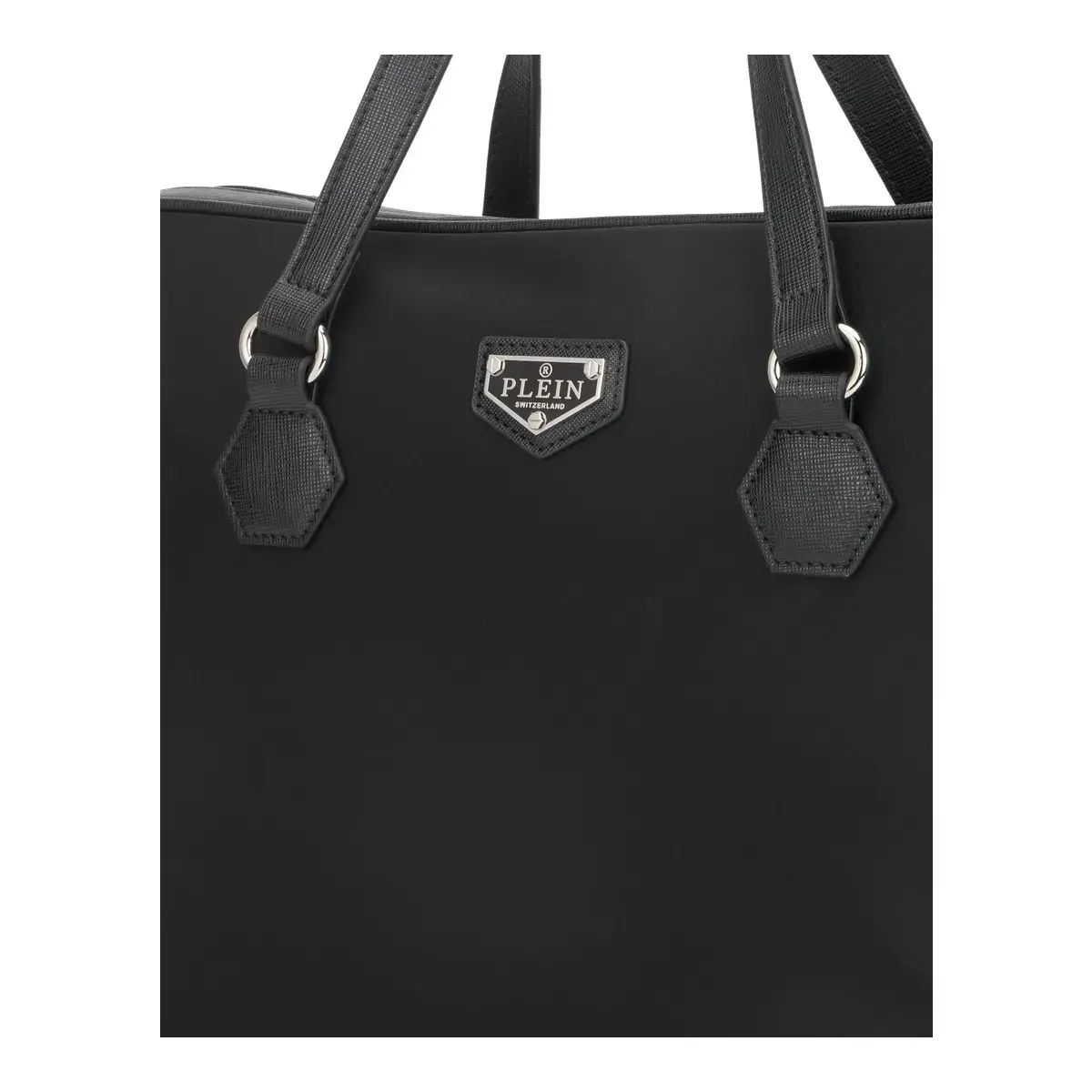 Klassische schwarze Laptoptasche mit Griffen