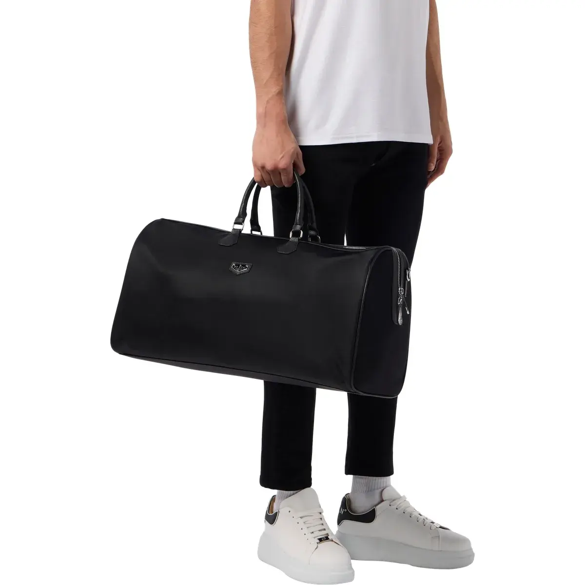 Klassische Weekender Reisetasche aus Nylon