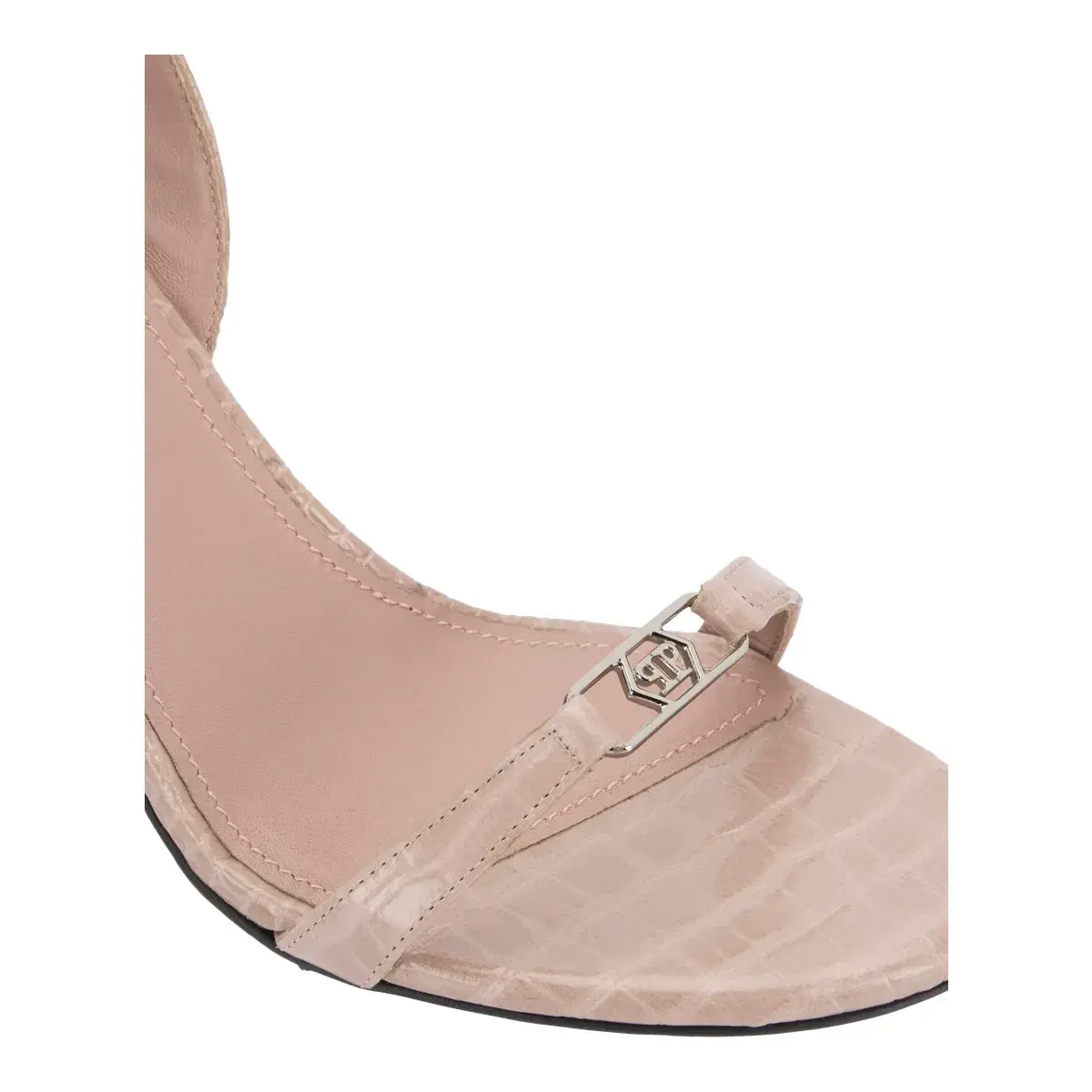 Elegante beige Slingback-Sandaletten mit Absatz