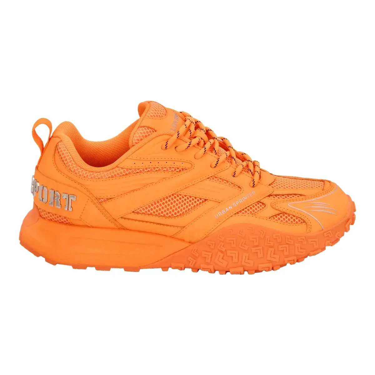 Orangefarbene Urban Sprinter Low-Top-Sneakers