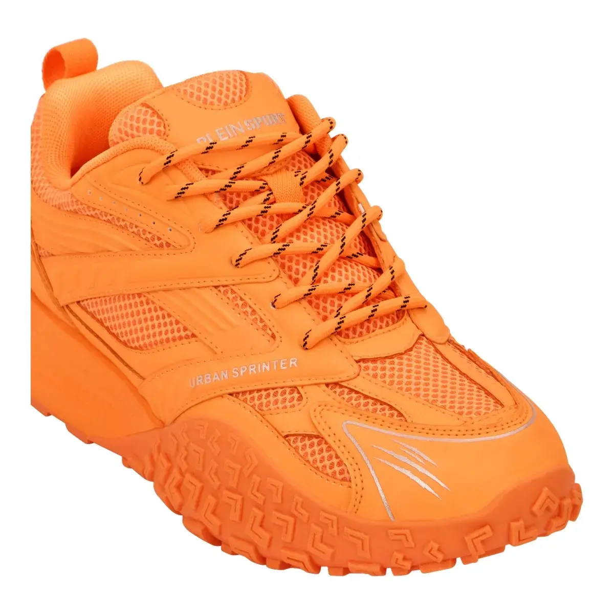 Orangefarbene Urban Sprinter Low-Top-Sneakers
