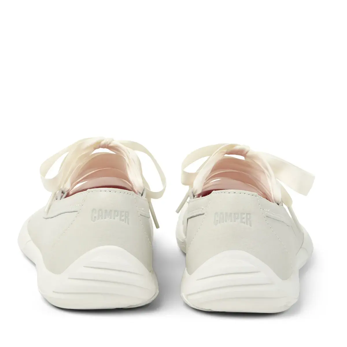 Leder Ballerinas mit Schleifenbändern