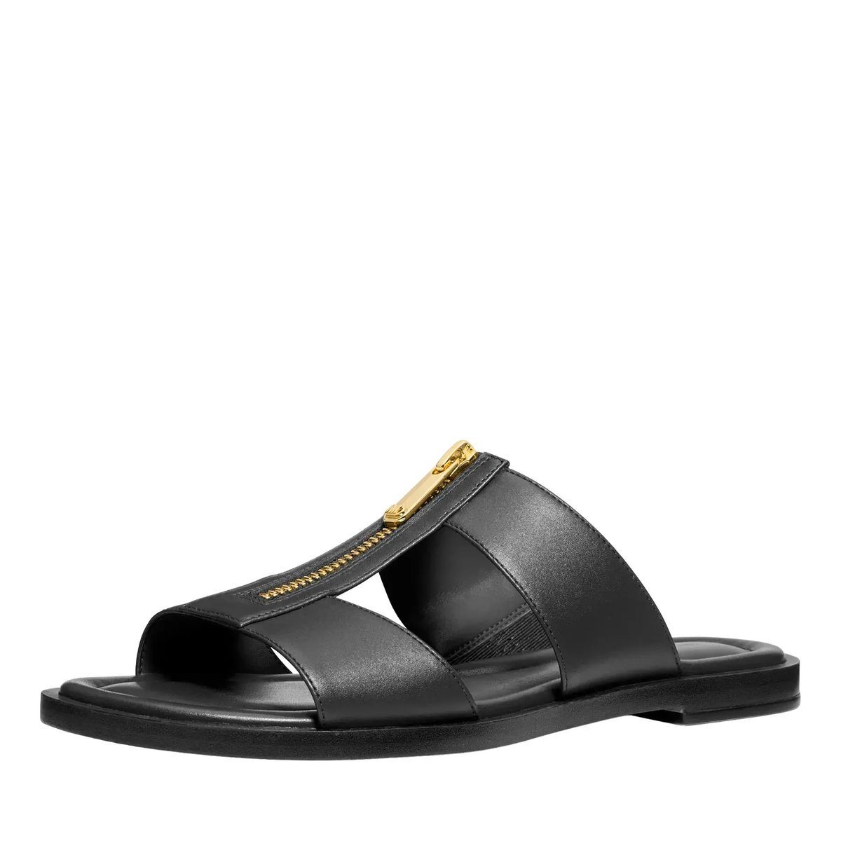 Eleganter Slide-Sandal mit Reißverschluss