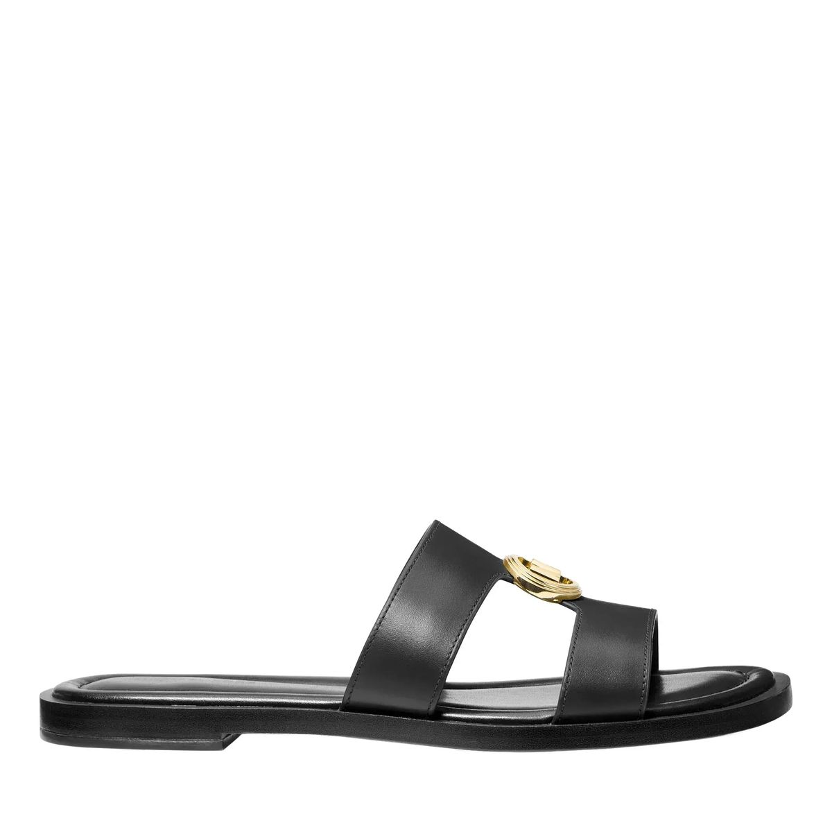 Elegante Leder-Sandalen mit Doppelriemen