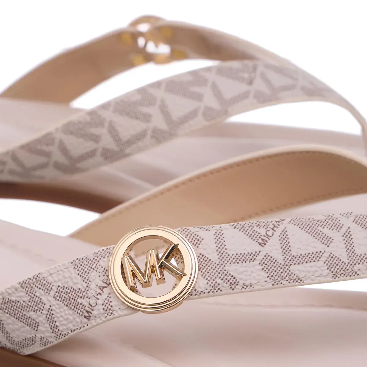 Zehentrenner mit Monogramm-Logo