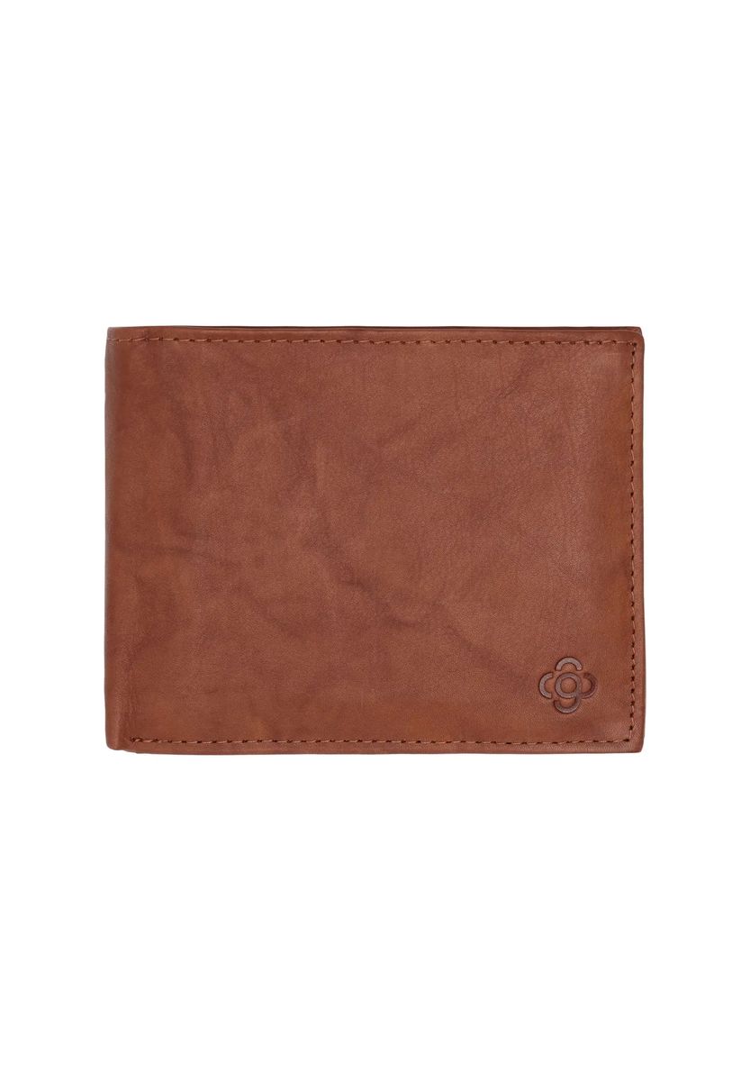 Klassische Leder-Bifold-Geldbörse
