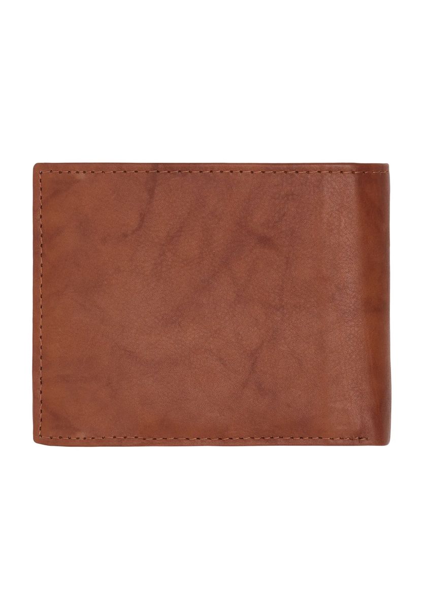 Klassische Leder-Bifold-Geldbörse