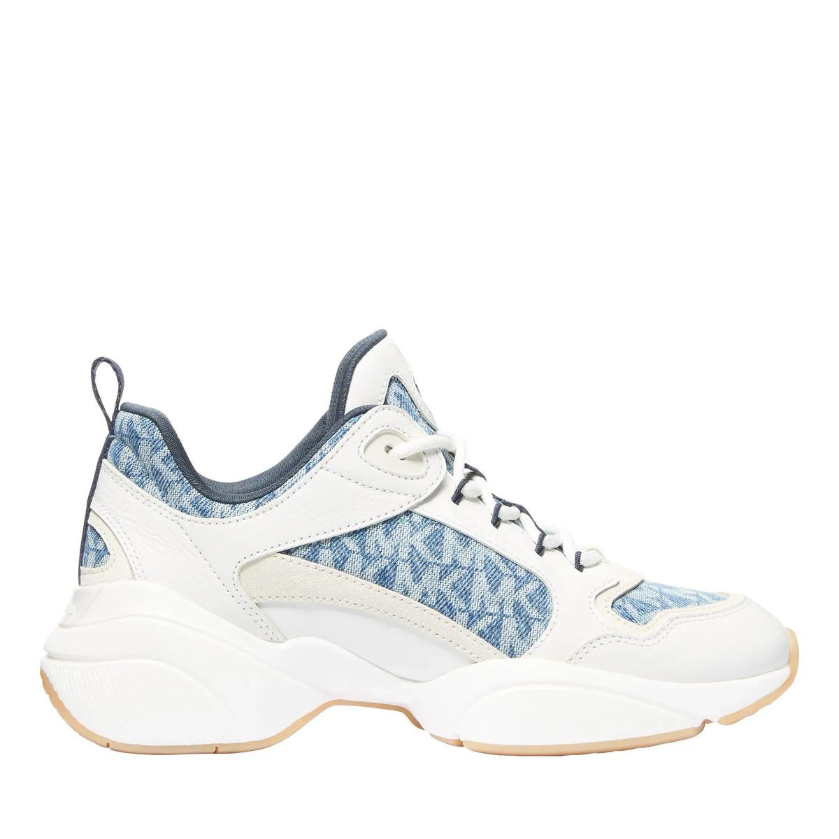 Logo Denim Low-Top Trainer Sneaker