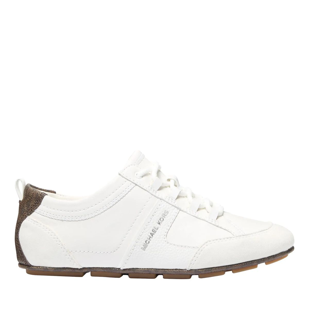 Low-Top Leder Trainer Sneaker