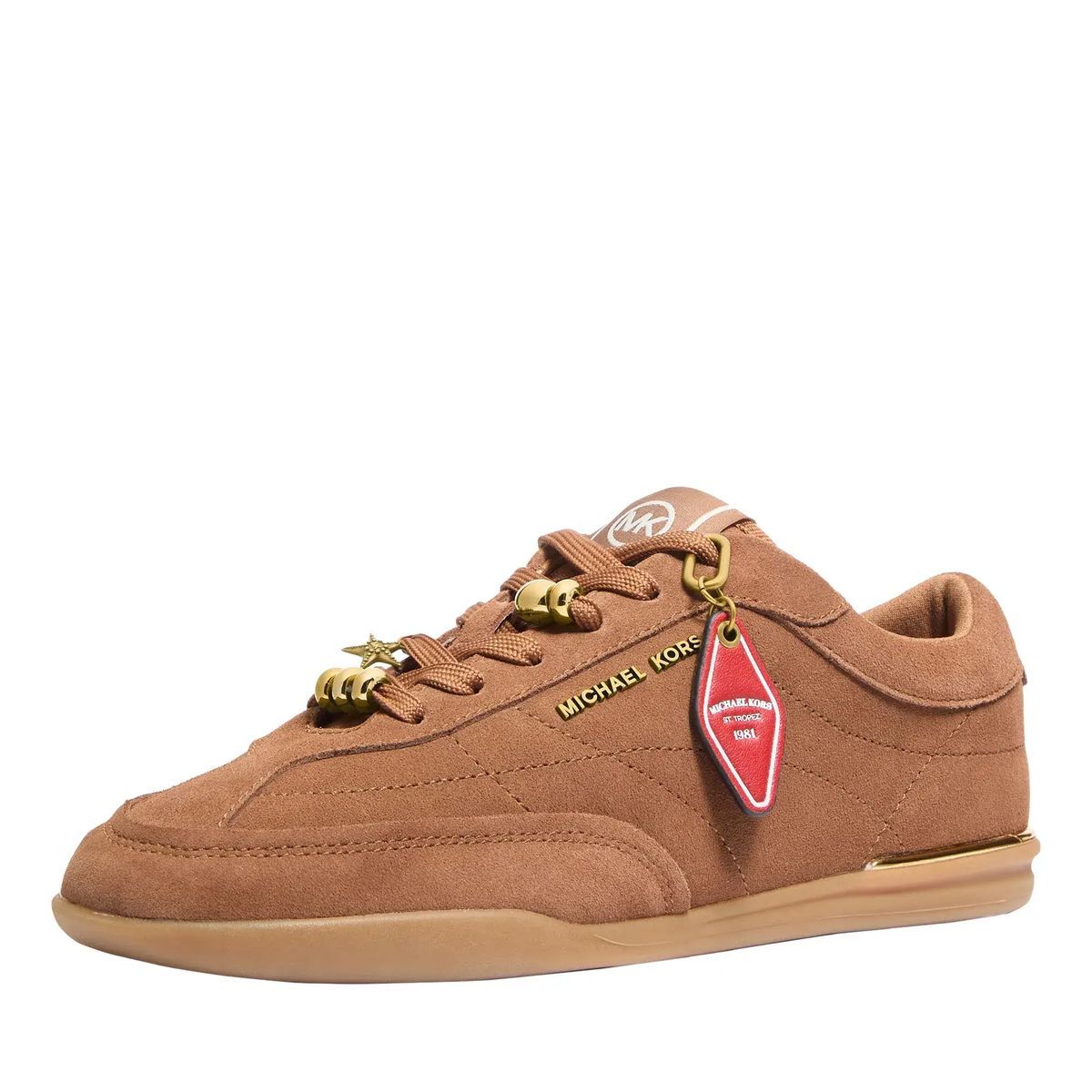 Braune Wildleder-Sneakers