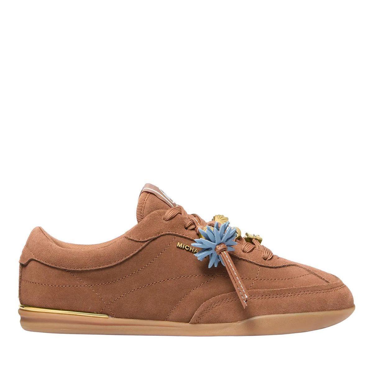 Braune Wildleder-Sneakers