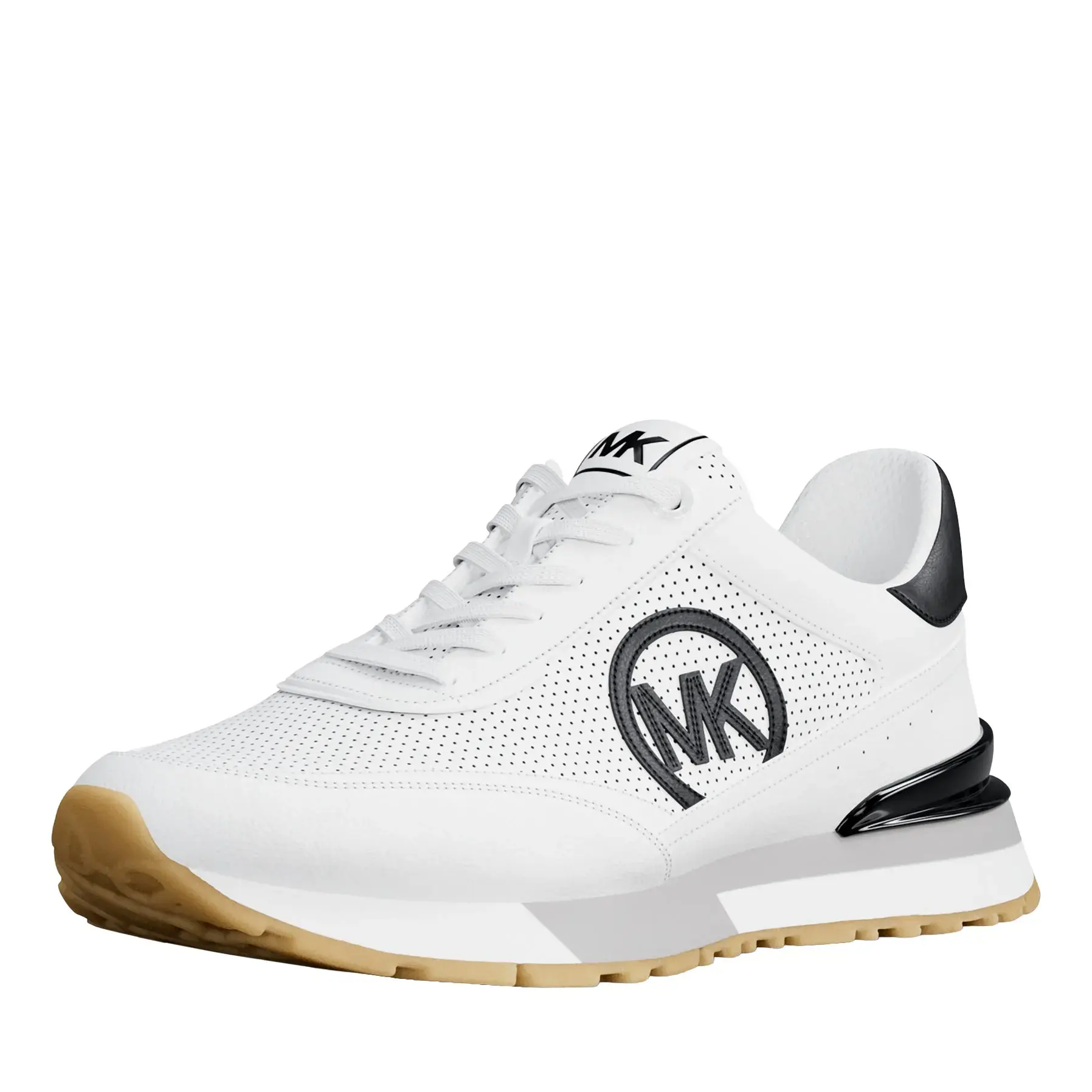 Weißer Low-Top Fashion Sneaker Nova