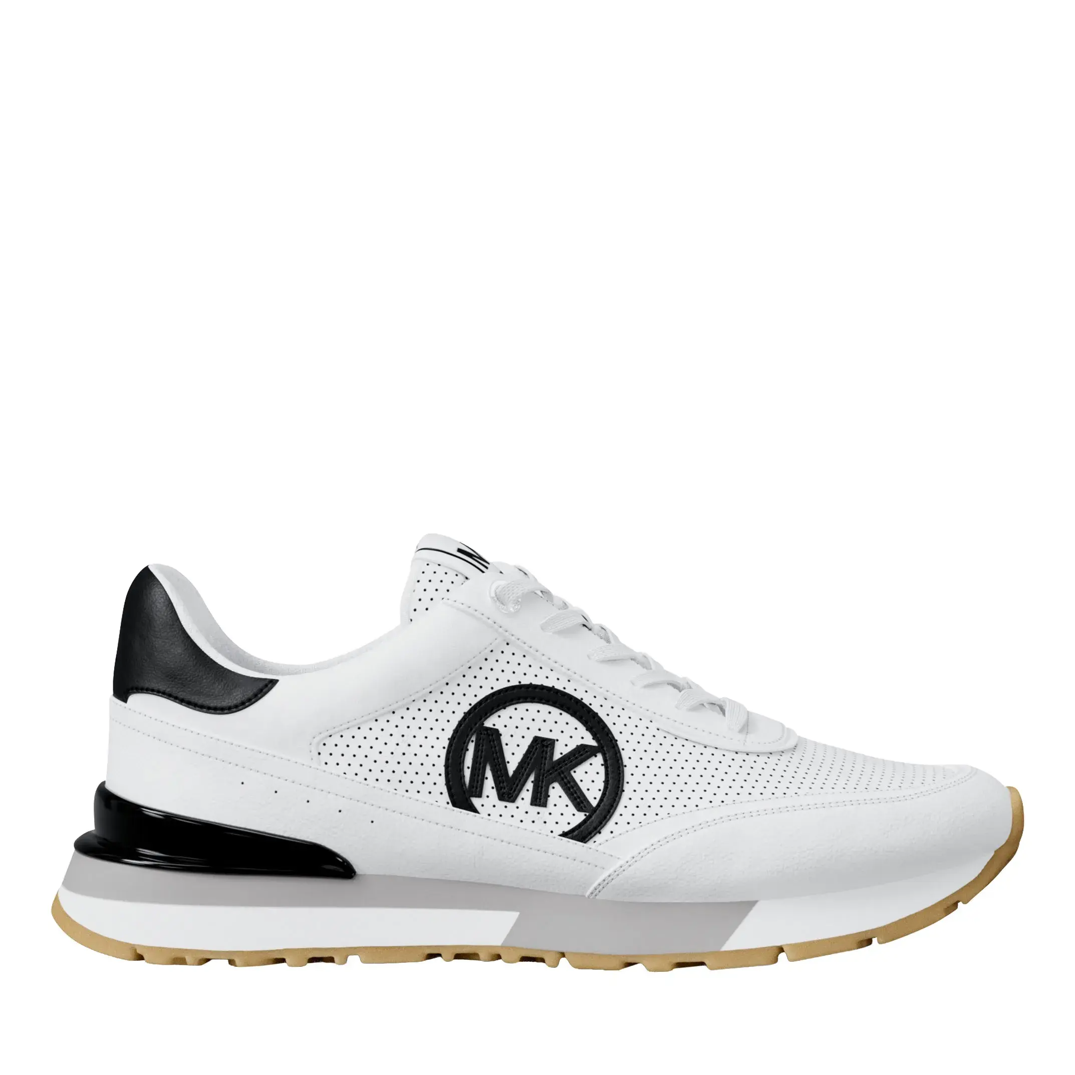 Weißer Low-Top Fashion Sneaker Nova