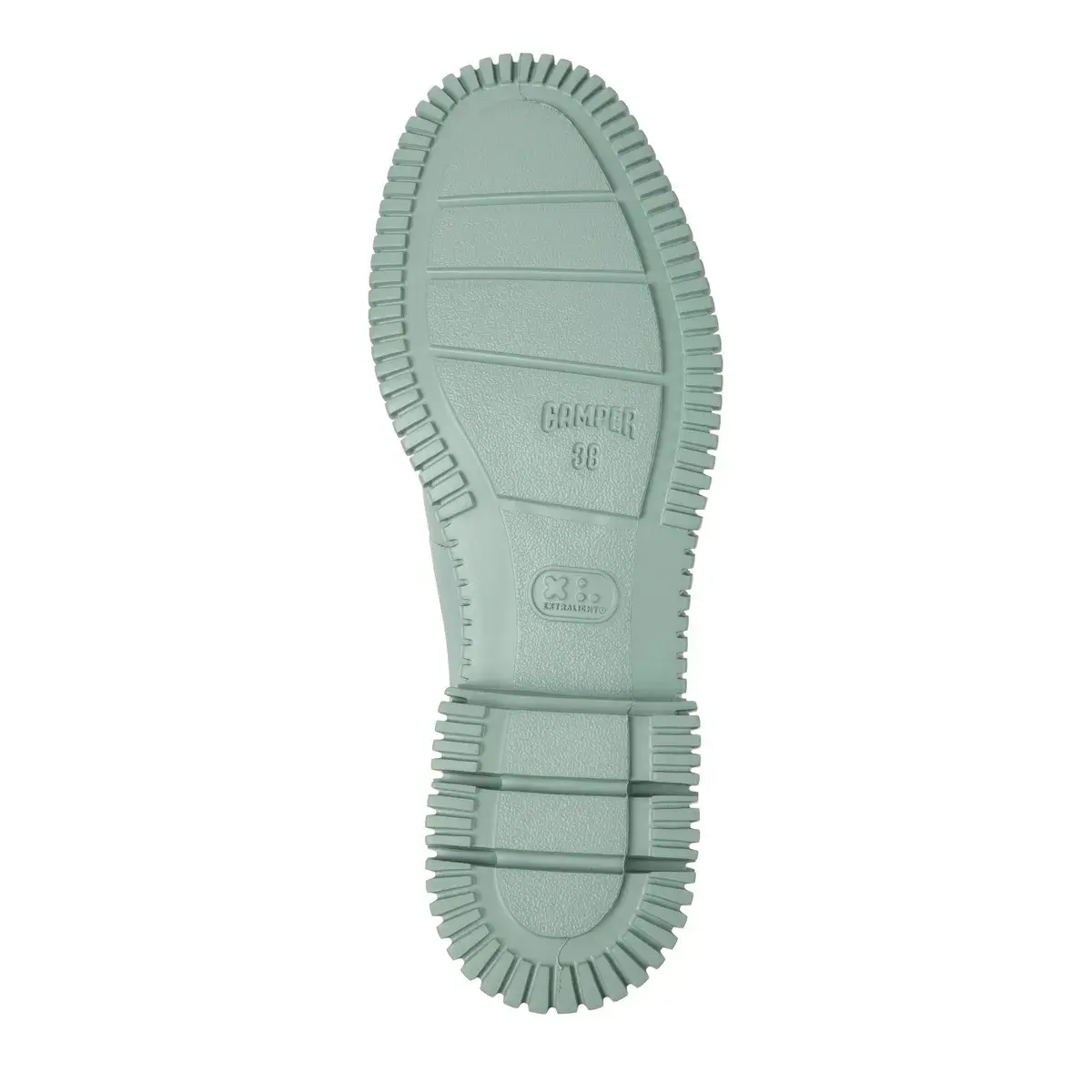 Schwarze Derby-Schuhe aus Leder mit grüner Sohle