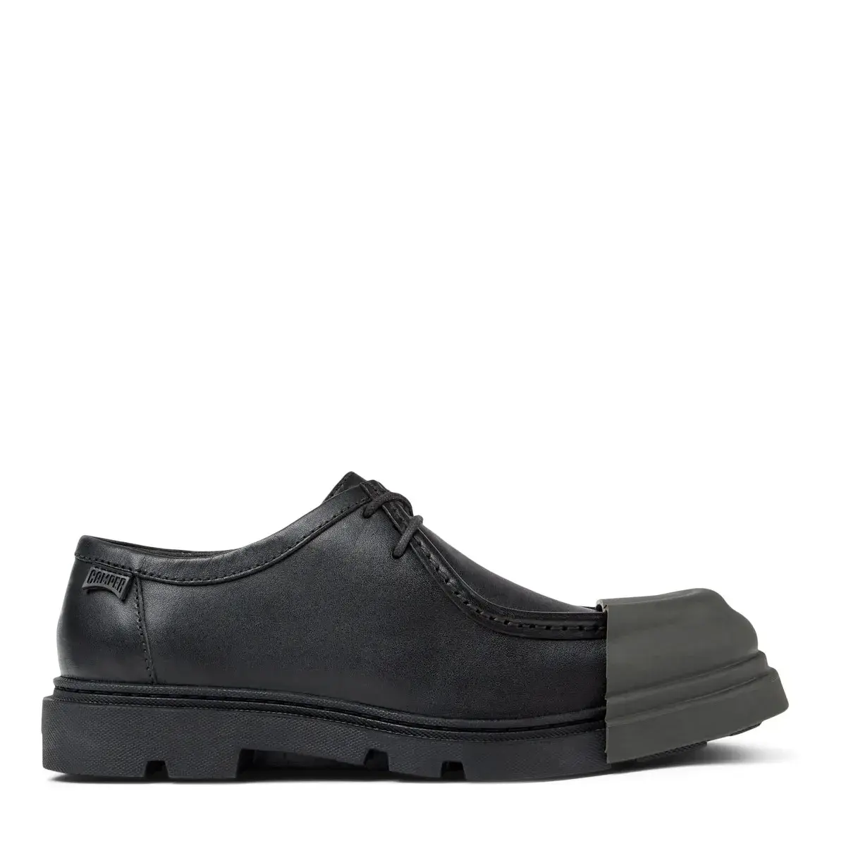 Klassische Oxford-Lederschuhe mit Kappe