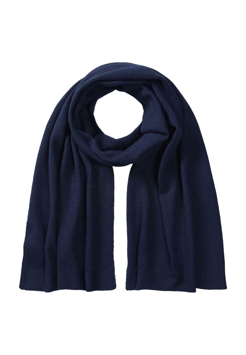GALERIA Cashmere-Schal, 40x180 cm, Rippe, für Damen, blau, OneSize