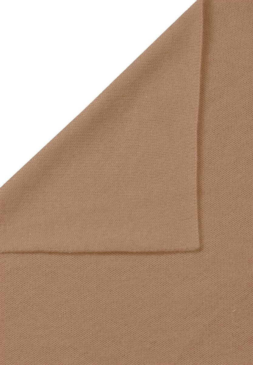 Klassischer Kaschmirschal in neutralem Beige