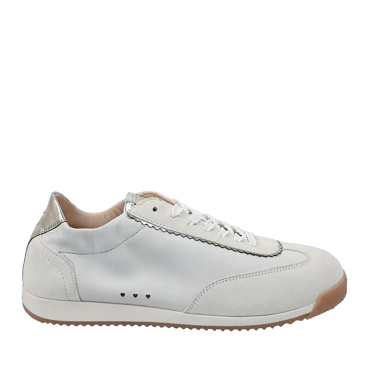 Retro-inspirierte Leder-Sneakers