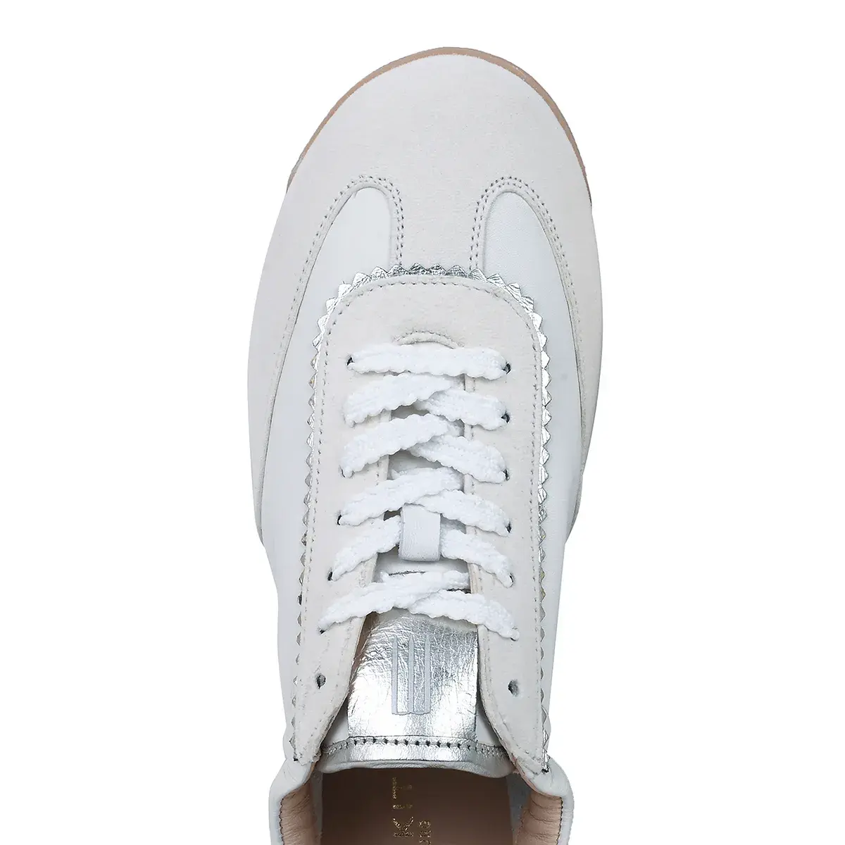 Retro-inspirierte Leder-Sneakers