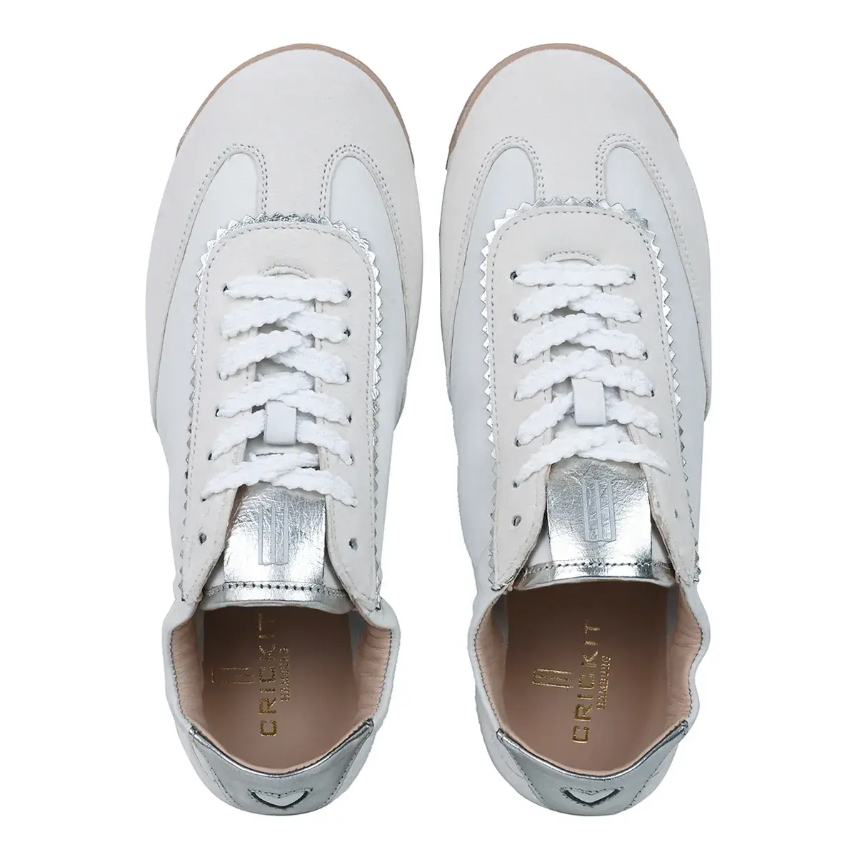Retro-inspirierte Leder-Sneakers