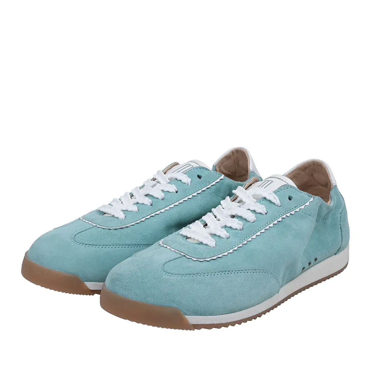 Damen Retro Wildleder Low-Top Sneaker