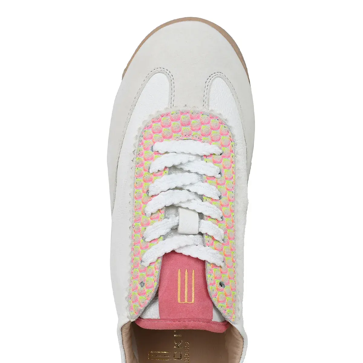 Retro-inspirierter Low-Top Leder Sneaker