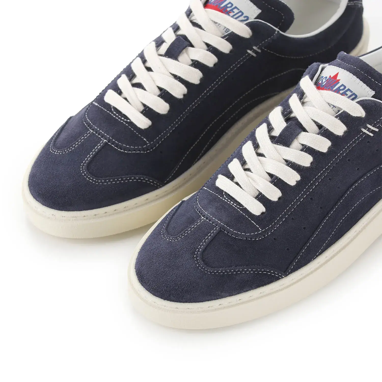Wildleder Low-Top Court Sneaker