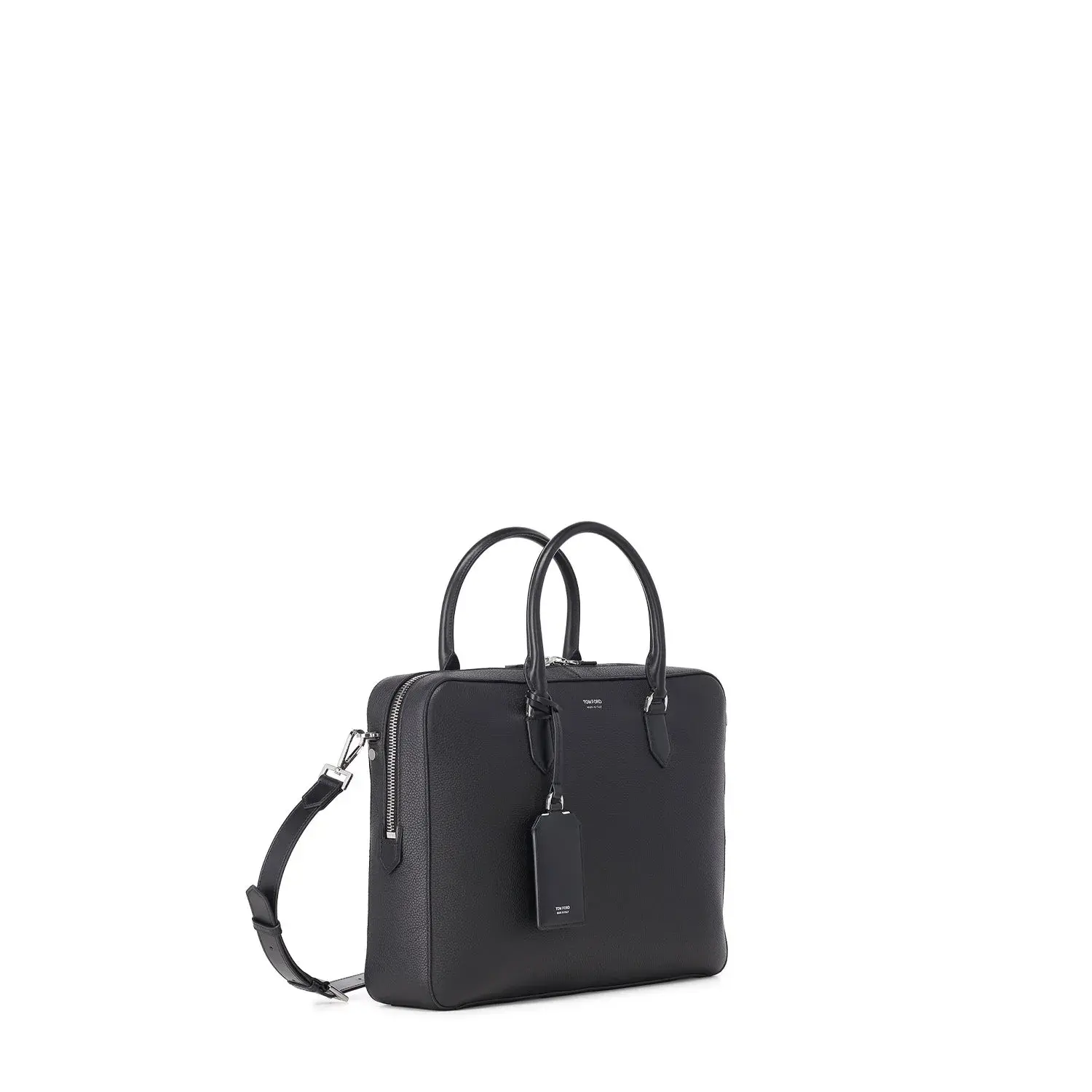 Elegante Laptop-Aktentasche aus Leder