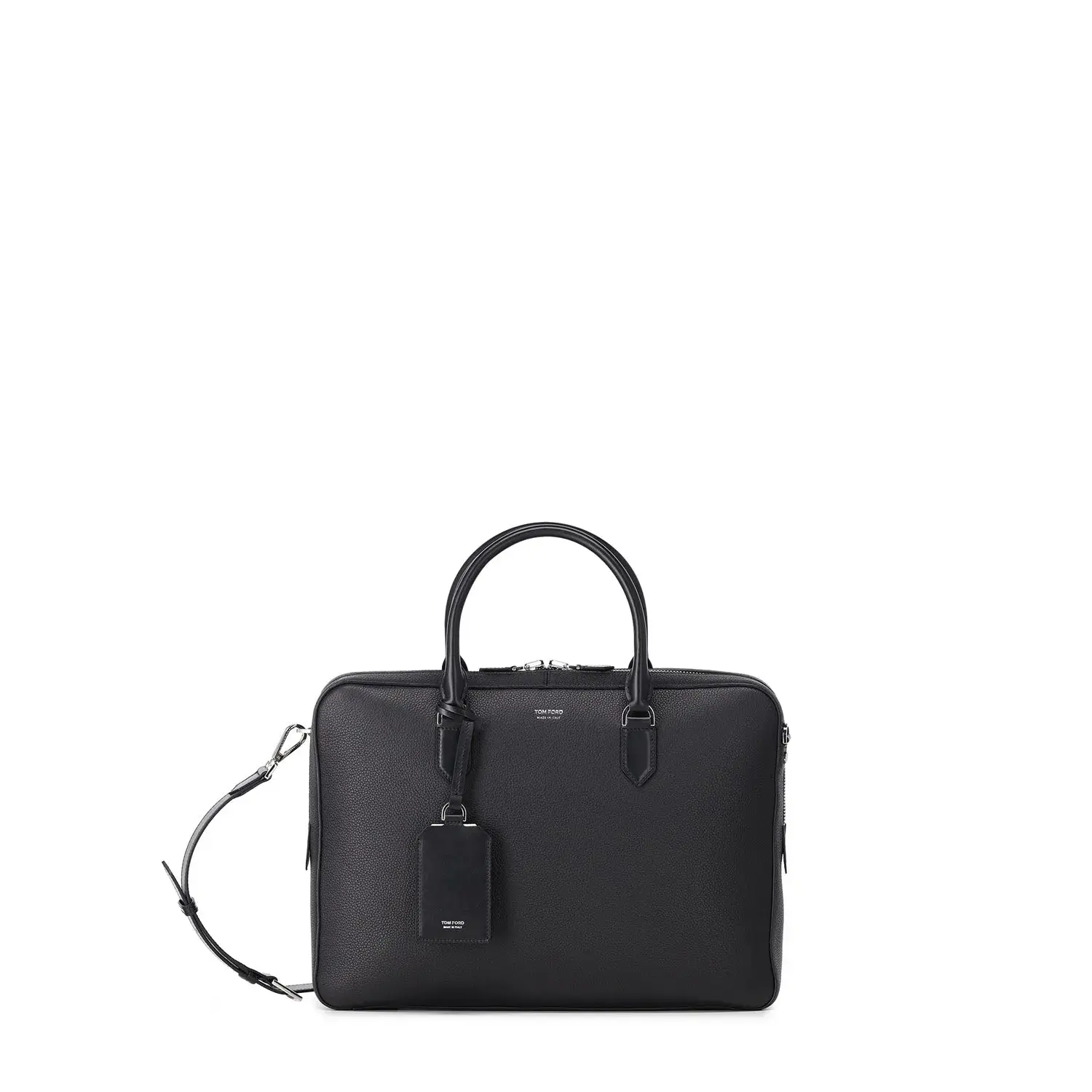 Elegante Laptop-Aktentasche aus Leder
