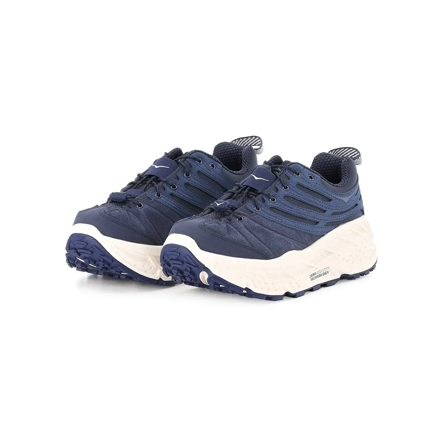 Marineblauer Performance-Low-Top-Sneaker