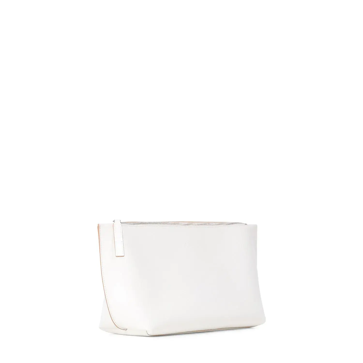 Minimalistische Leder Tote Bag mit Pochette