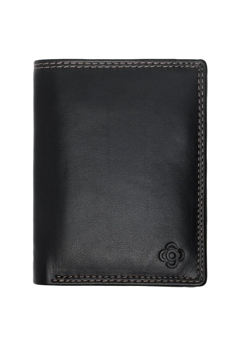 Elegante Lederbrieftasche mit Steckfächern