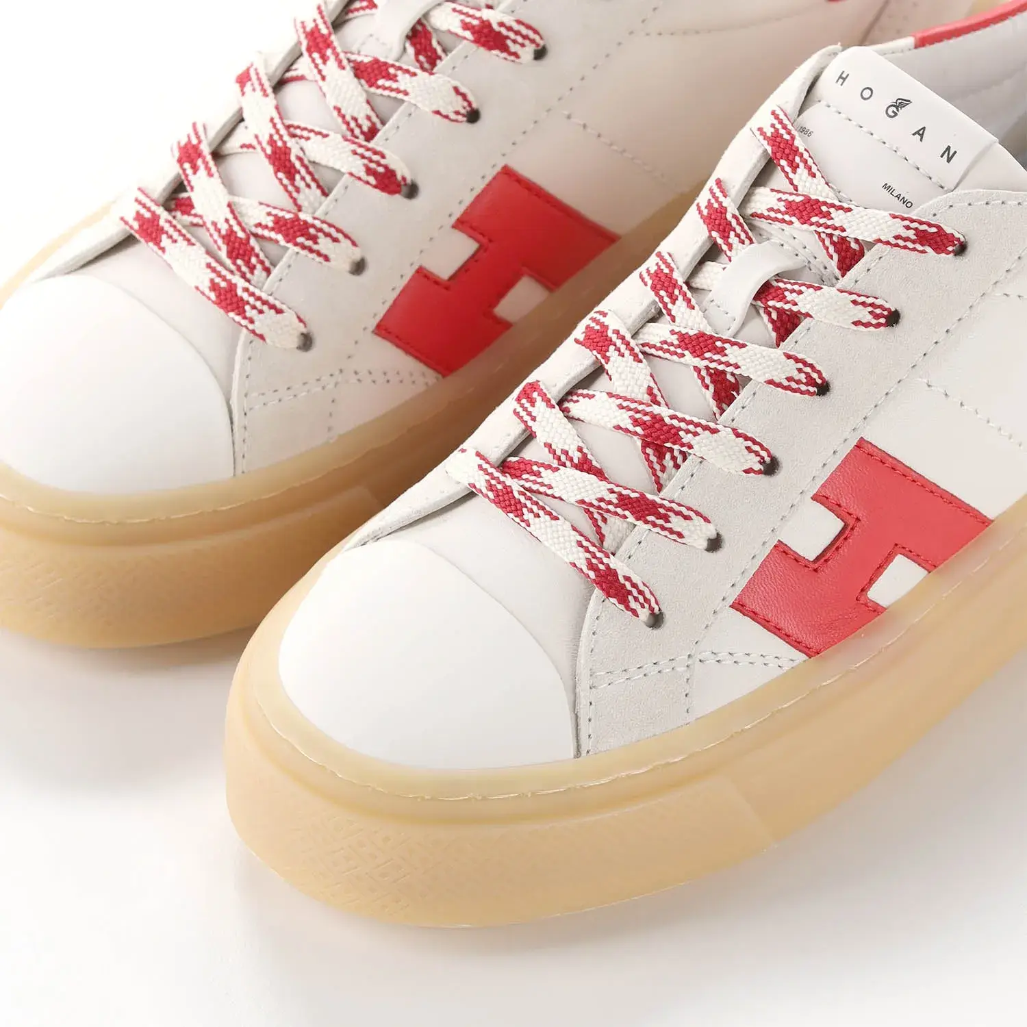 Plateau Leder Low-Top Sneaker