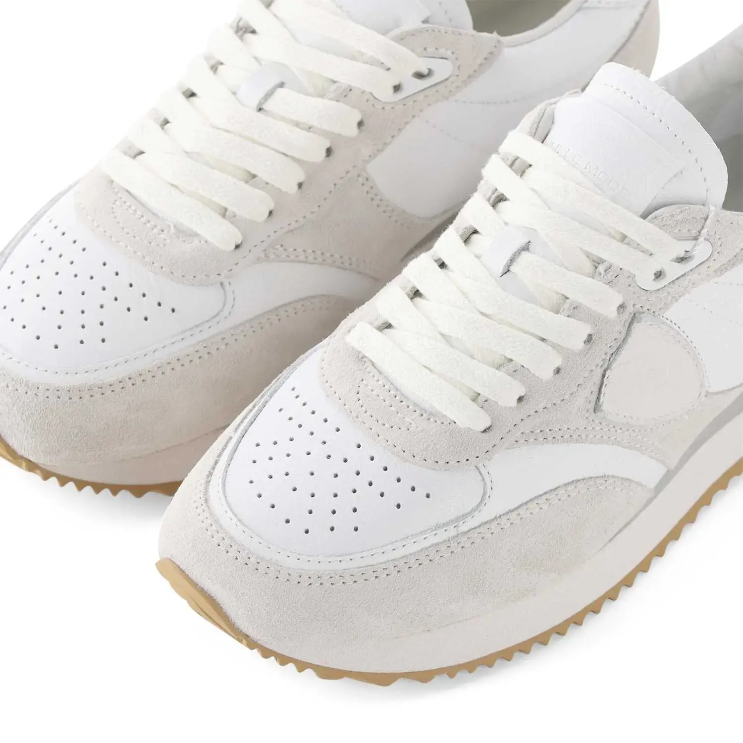 Damen Leder Sneaker im Retro-Stil