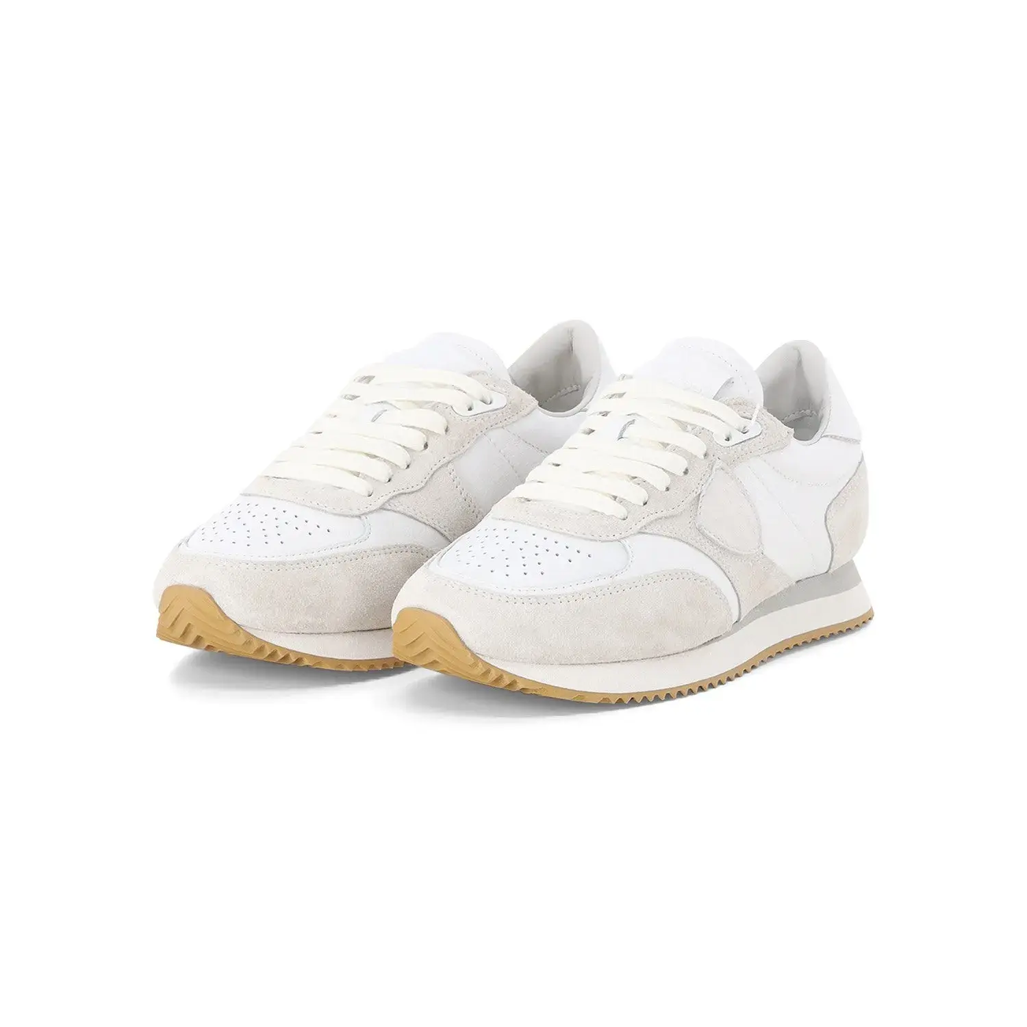 Damen Leder Sneaker im Retro-Stil
