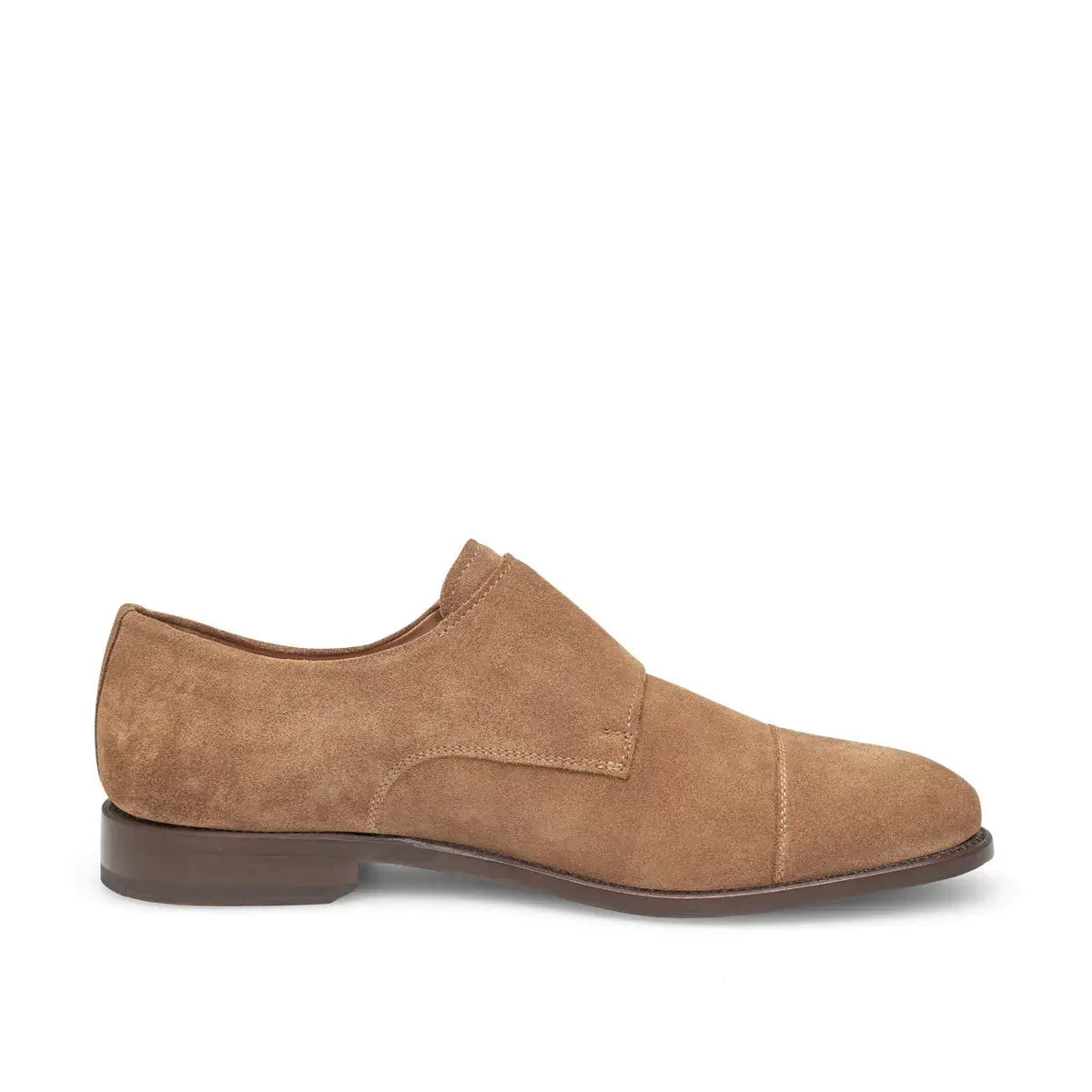 Herren Doppel-Schnallenschuh aus Wildleder