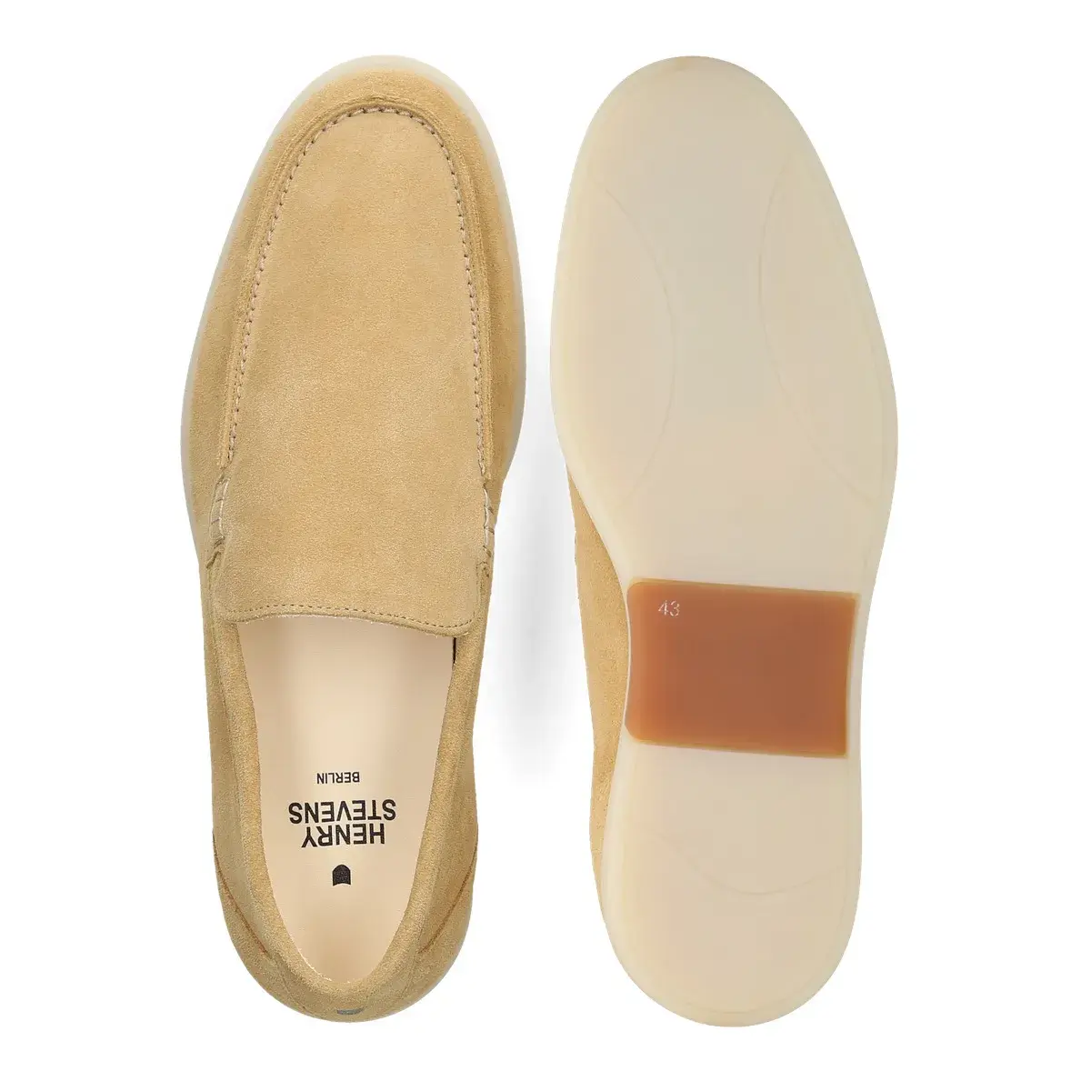 Wildleder Loafer Slipper Halbschuh
