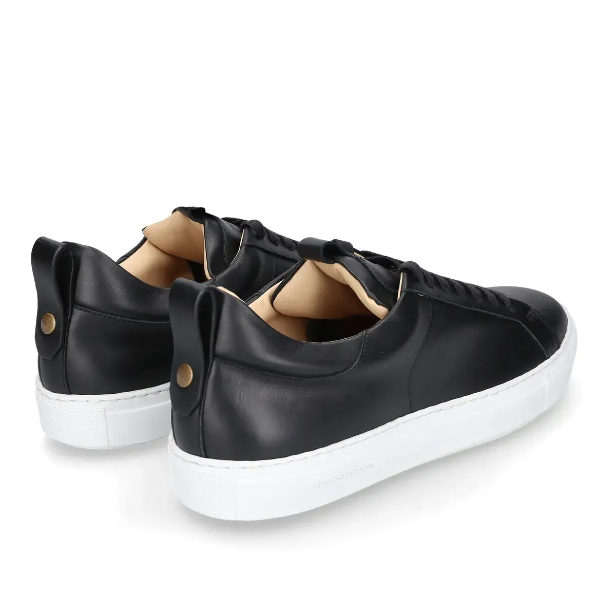 Leder Low-Top Court Sneaker