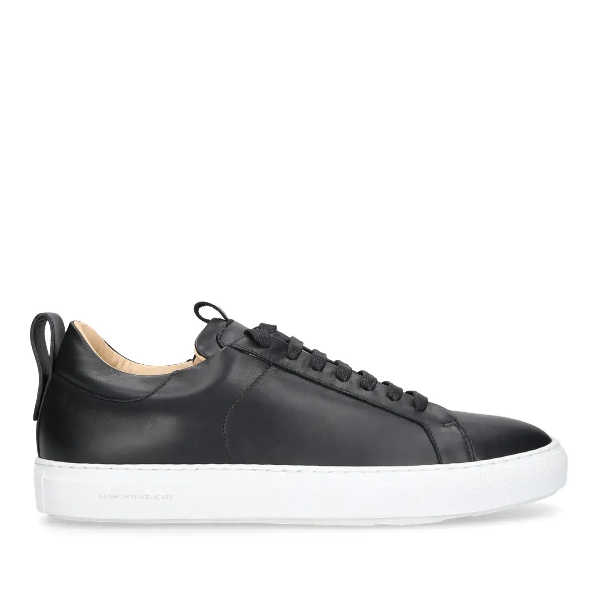 Leder Low-Top Court Sneaker