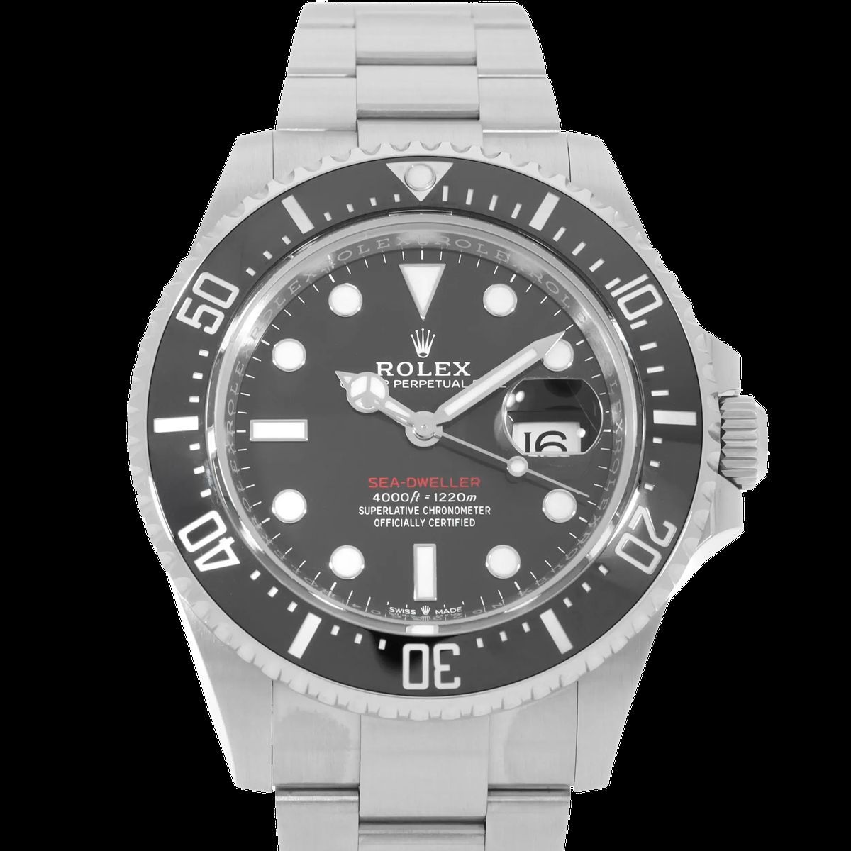 Edelstahl Sea-Dweller Automatikuhr