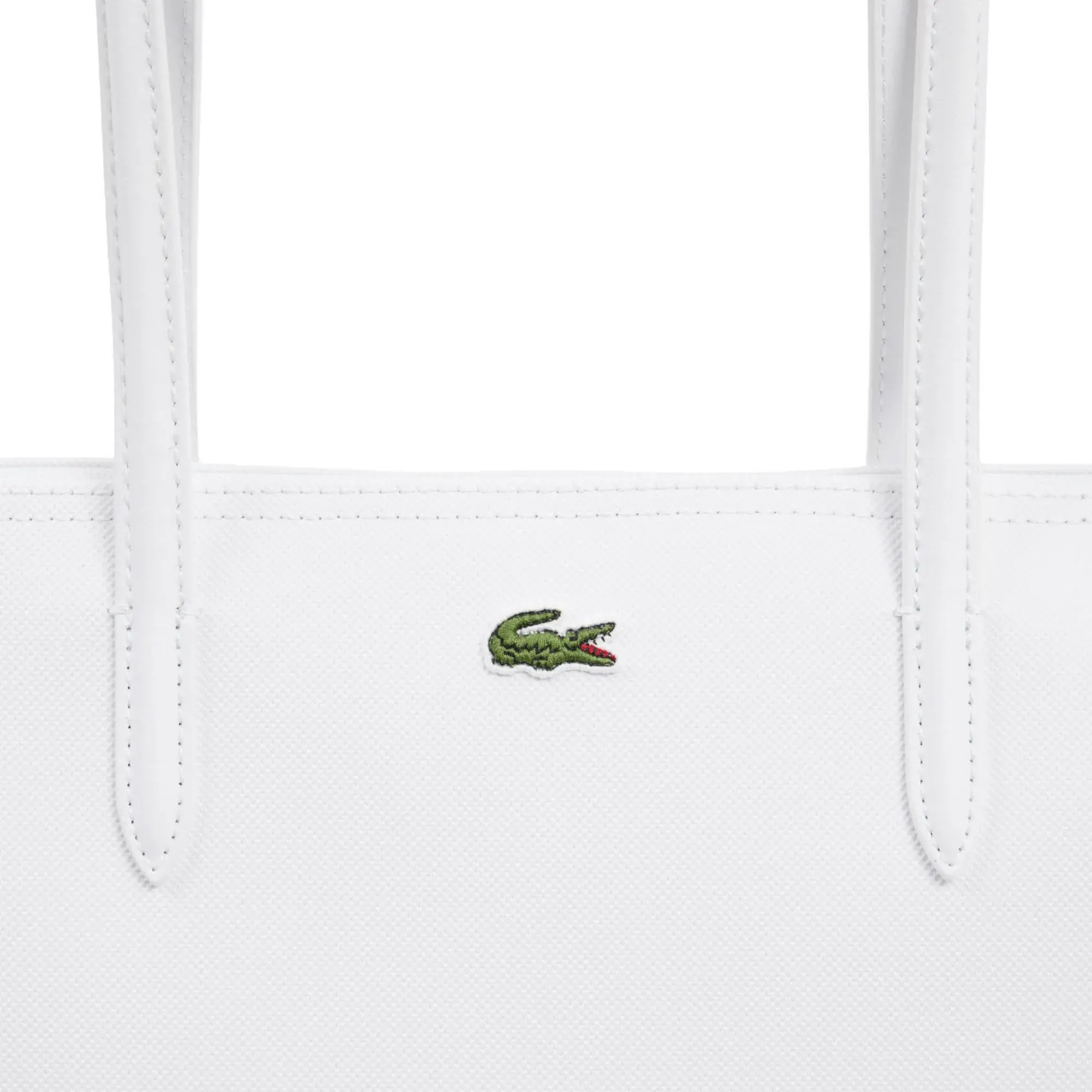 Strukturierte Tragetasche mit Krokodil-Logo