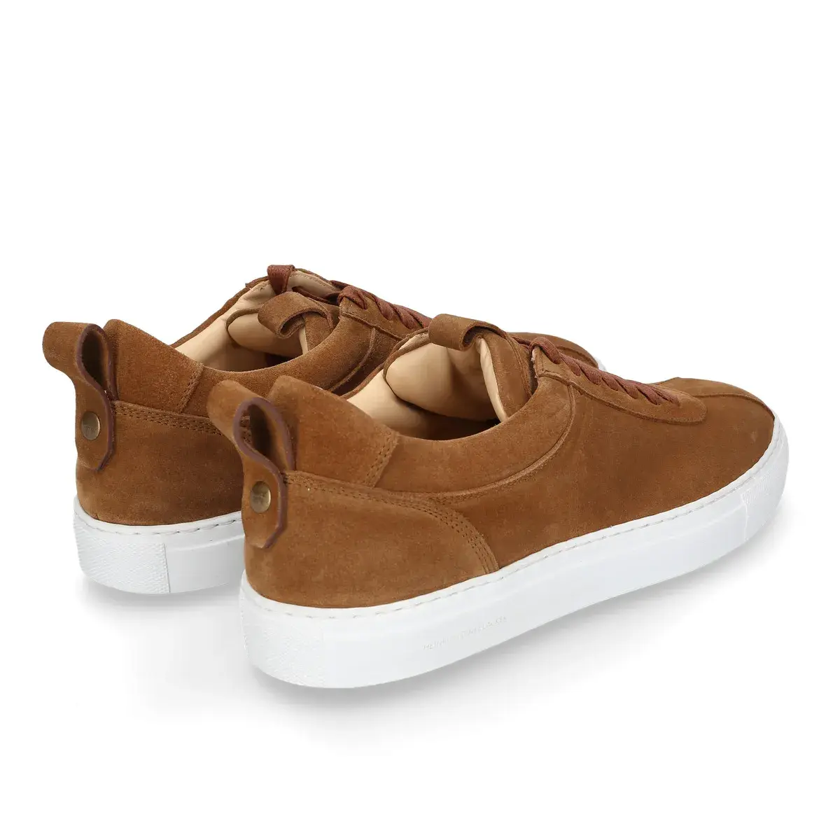 Braune Wildleder-Sneakers