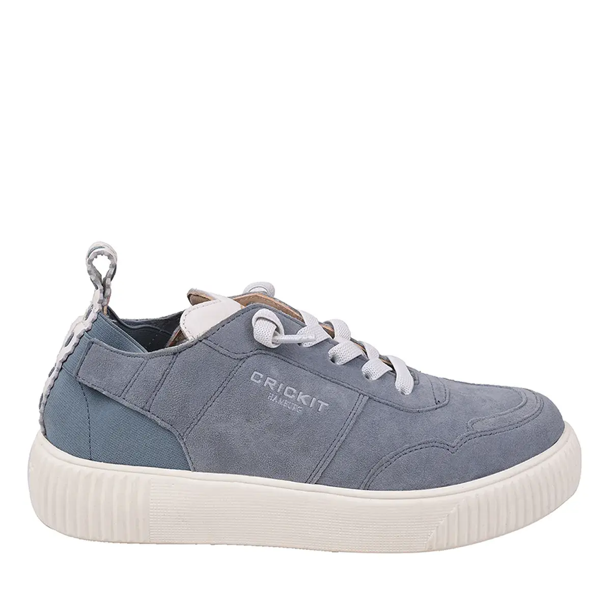 Wildleder-Sneaker mit niedrigem Schaft