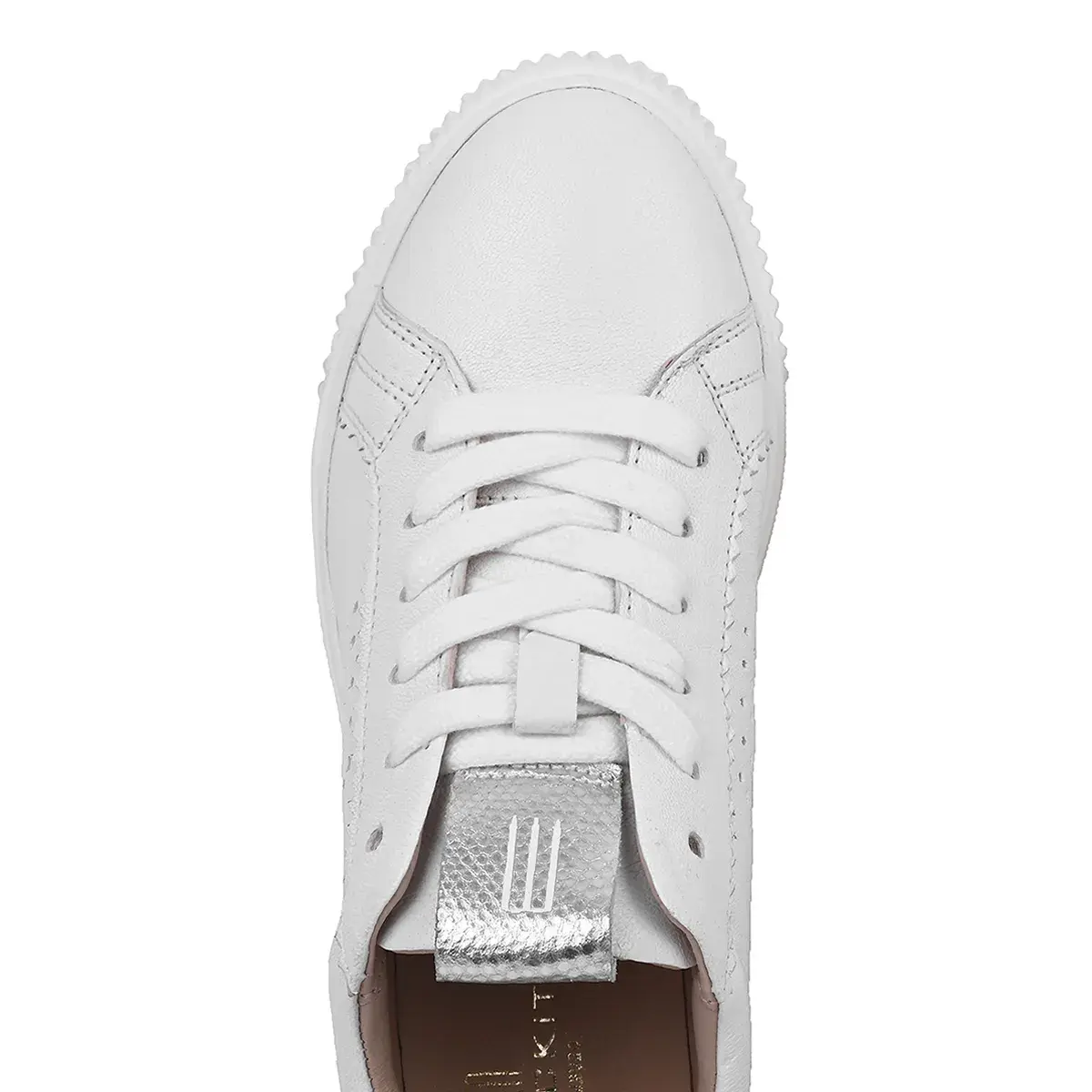 Minimalistischer Leder Low-Top Sneaker