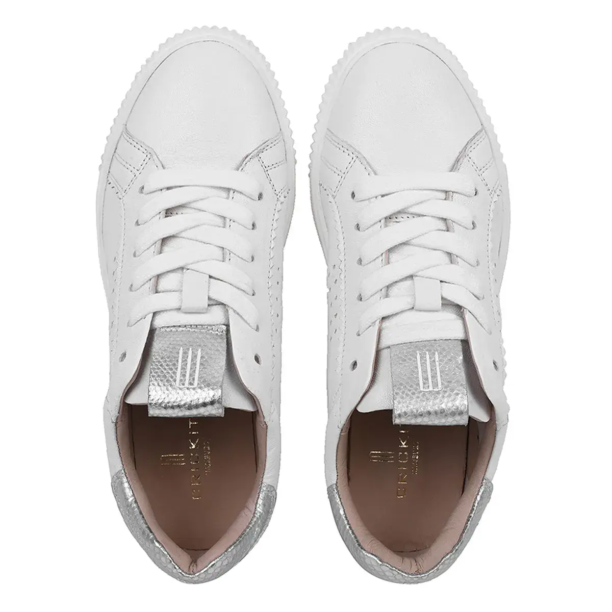 Minimalistischer Leder Low-Top Sneaker