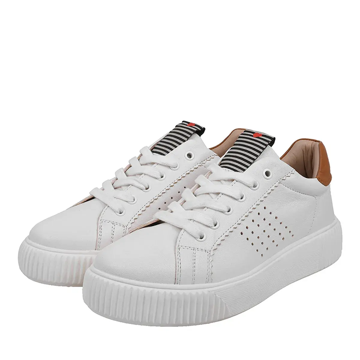 Klassische Leder-Sneakers