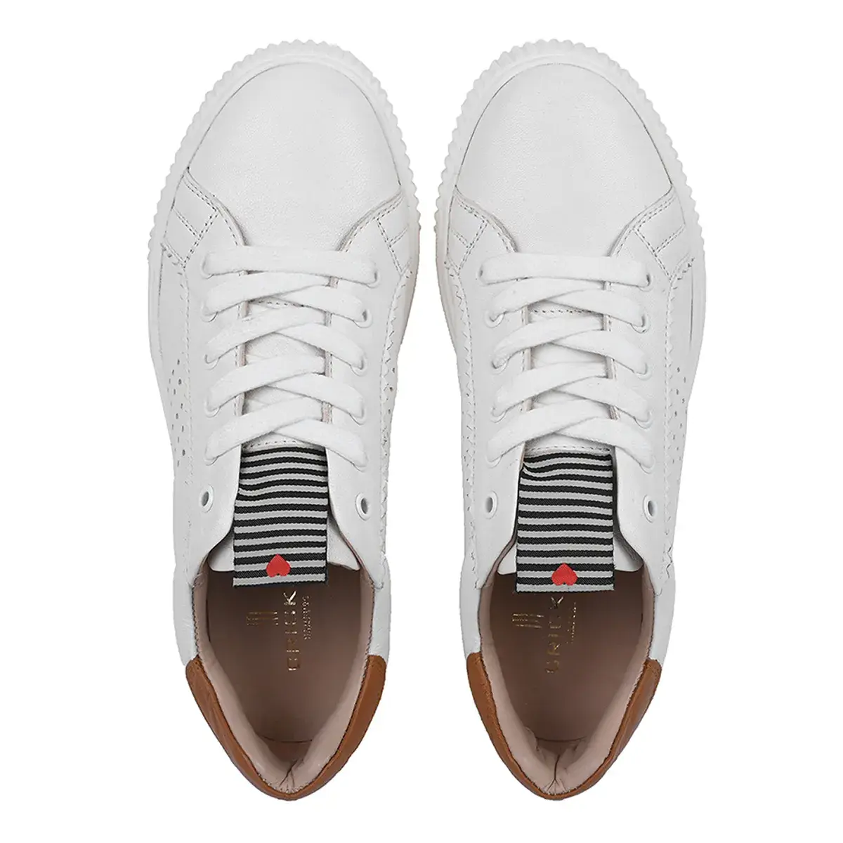 Klassische Leder-Sneakers