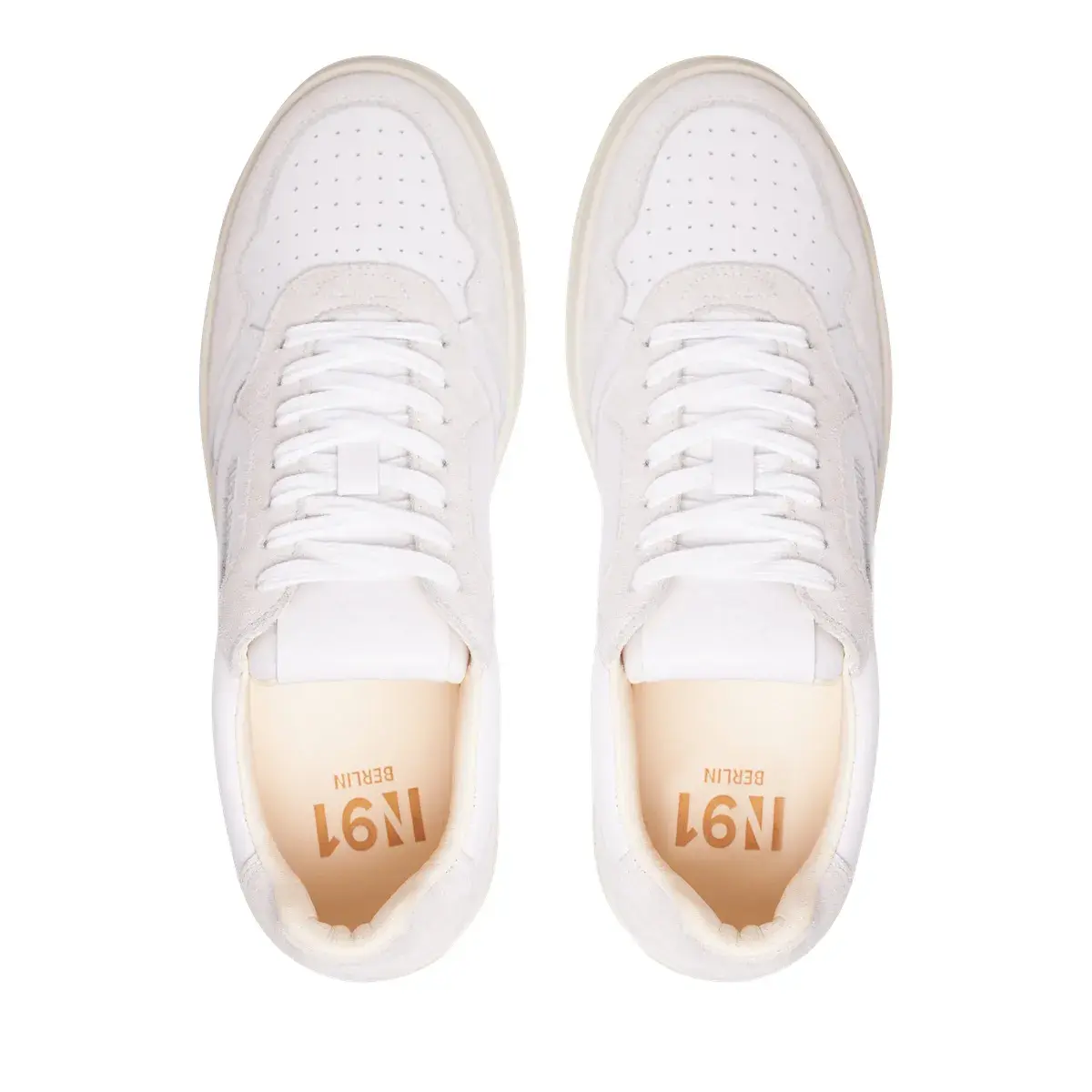 Retro-inspirierte Leder-Sneakers